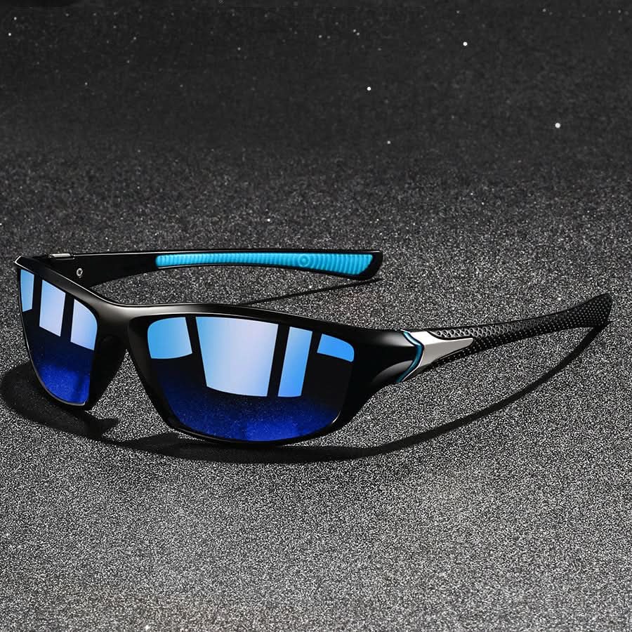 Unisex polarized sport sunglasses protecting eyes during hiking & various outdoor adventures. UV400 athletic eyewear.