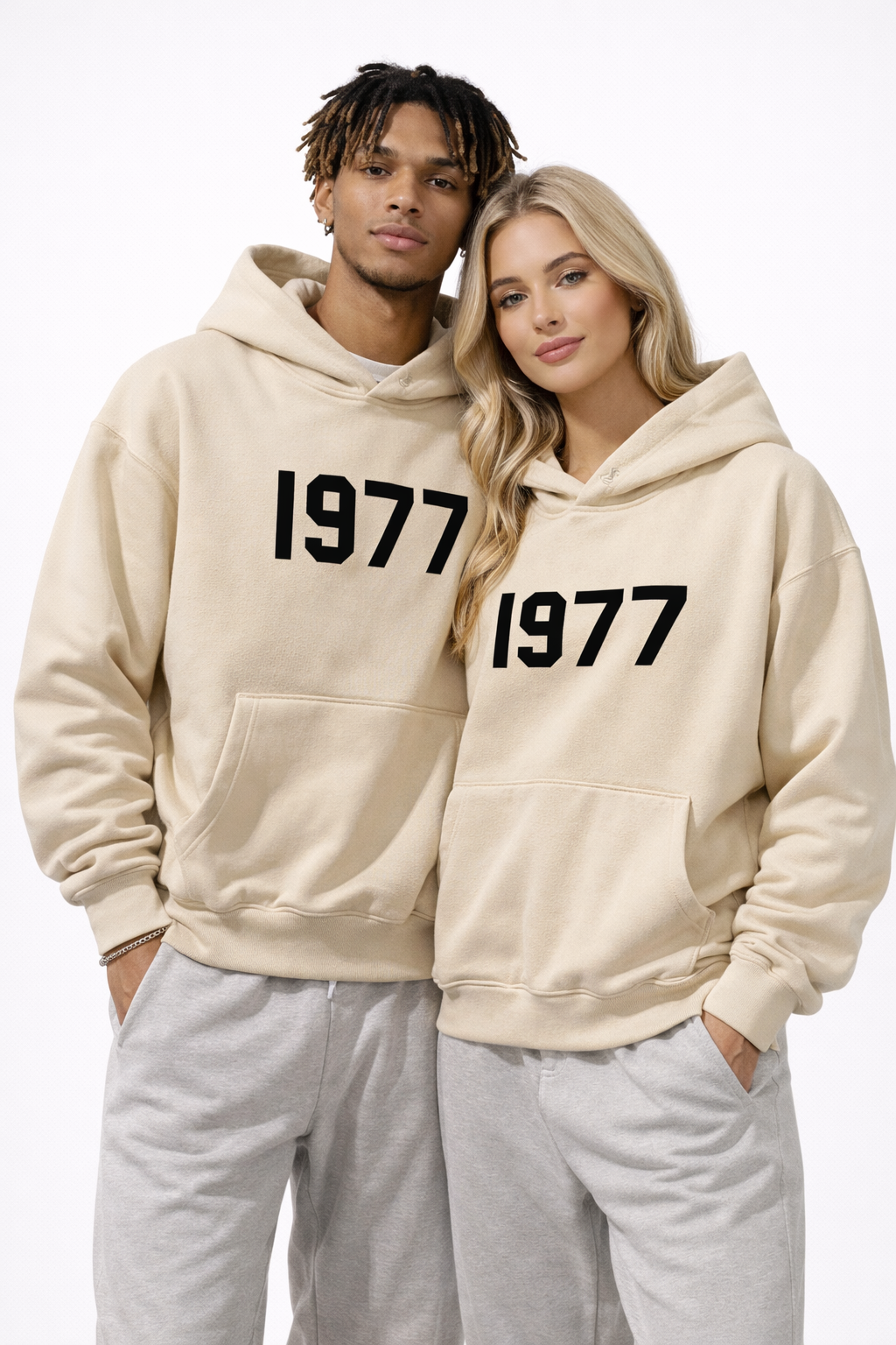 Chase brand unisex comfort hoodie with 1977 vintage print and raglan sleeves.