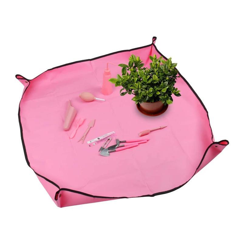 Portable gardening potting pad, easy to clean and store for all plant enthusiasts