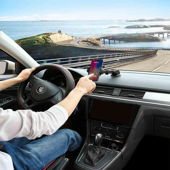 Dashboard car phone holder, 125 characters, universal compatibility, essential car accessory for drivers