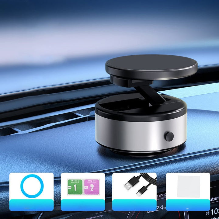 Universal auto accessory: magnetic car phone mount, easy to install