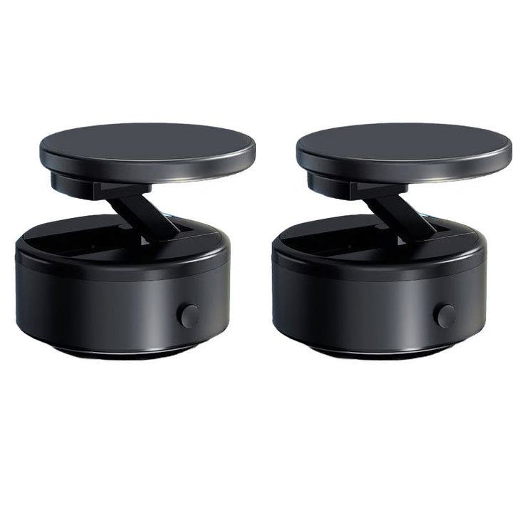 Driving safe with magnetic car phone mount, hands-free operation