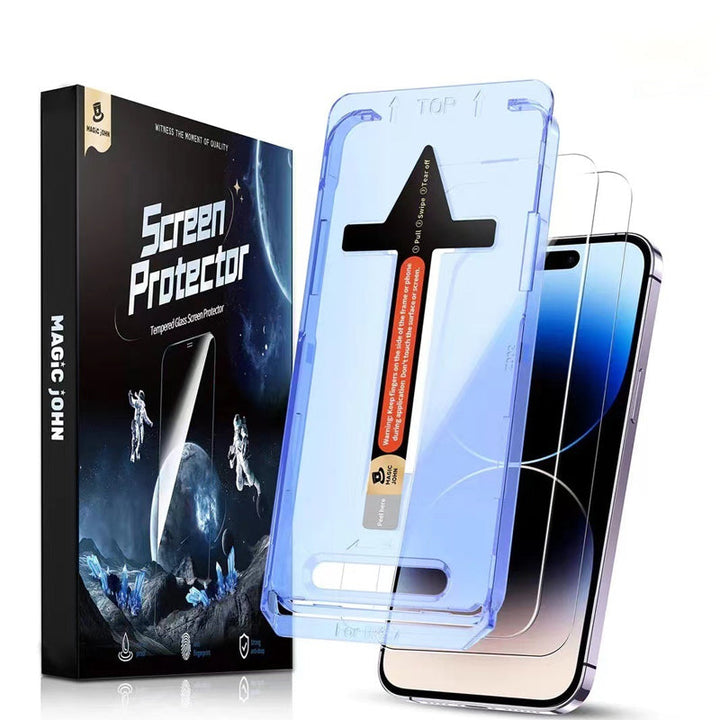 Crystal clear Universal Privacy Tempered Glass for optimal viewing