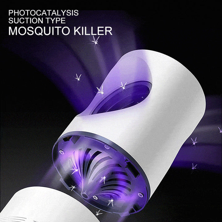 Silent USB mosquito trap, non-toxic bug zapper for home defense, ideal for smart homes