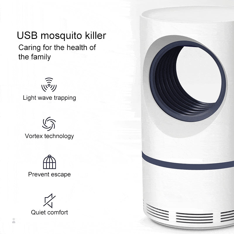 USB bug zapper, compact and non-toxic for indoor and outdoor mosquito elimination