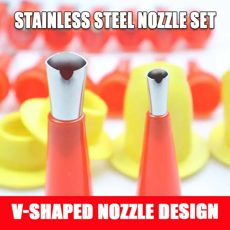 Versatile caulking finisher tool set for smooth bathroom and kitchen sealing, home improvement DIY