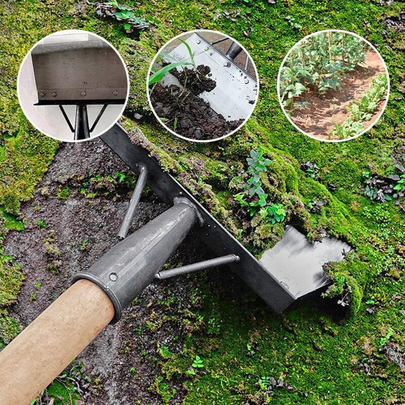 Versatile silver cleaning shovel, perfect for garden chores & household messes.