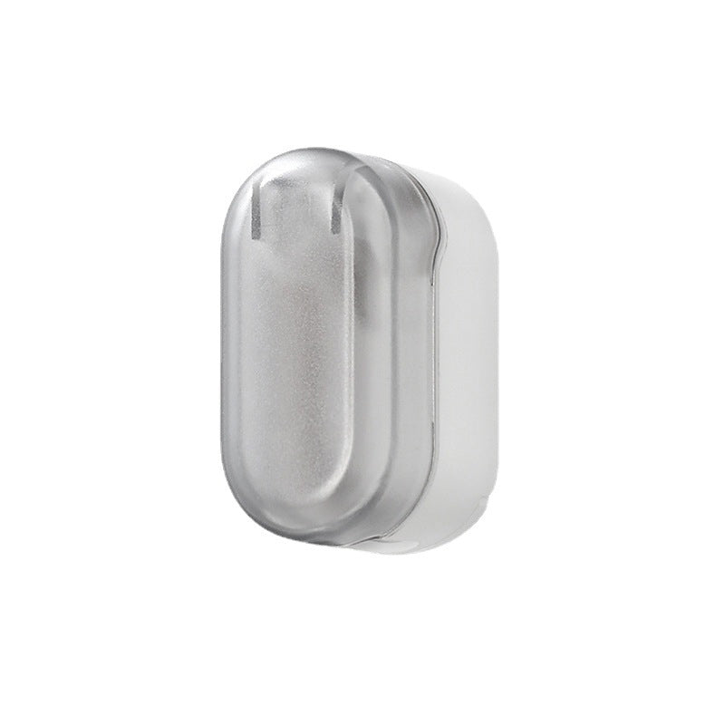 Lifestyle image of wall mounted toothbrush holder keeping toothbrushes clean and organized