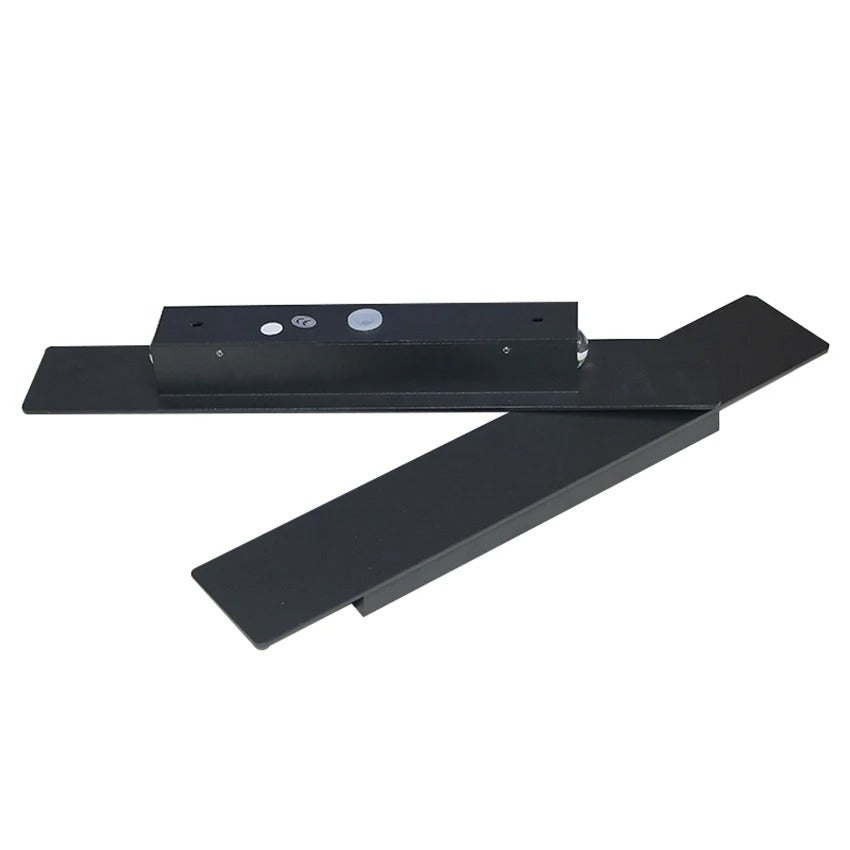 Weatherproof LED wall light with sleek aluminum design, ideal for enhancing outdoor spaces like patios and gardens.