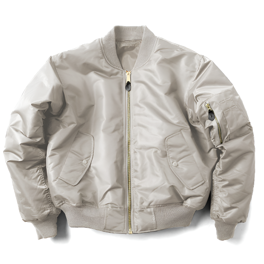 Versatile classic rib-knit bomber jacket for women, great for casual outfits in fall and spring.