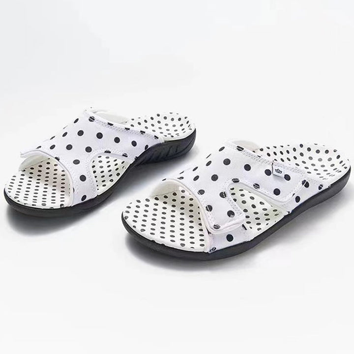 Women's footwear: Non-slip slides providing ultimate comfort and support