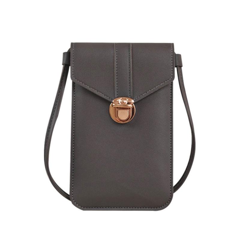 Women's small purse with phone holder &amp; touchscreen, versatile accessory for on-the-go lifestyles