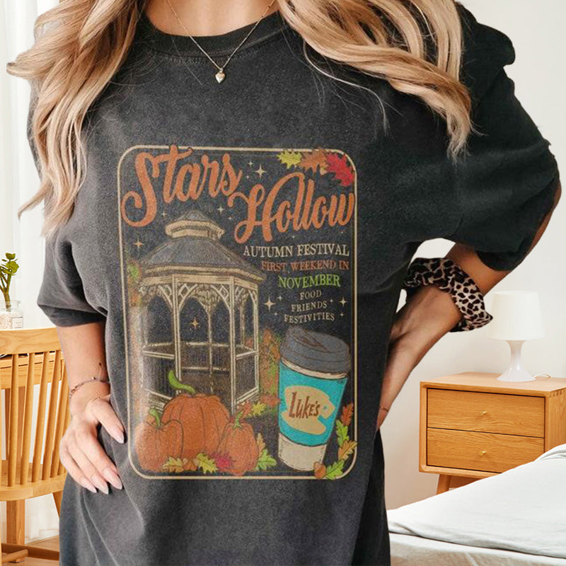 Close-up of the neckline on a women's essential cotton tee, showcasing comfortable crew style