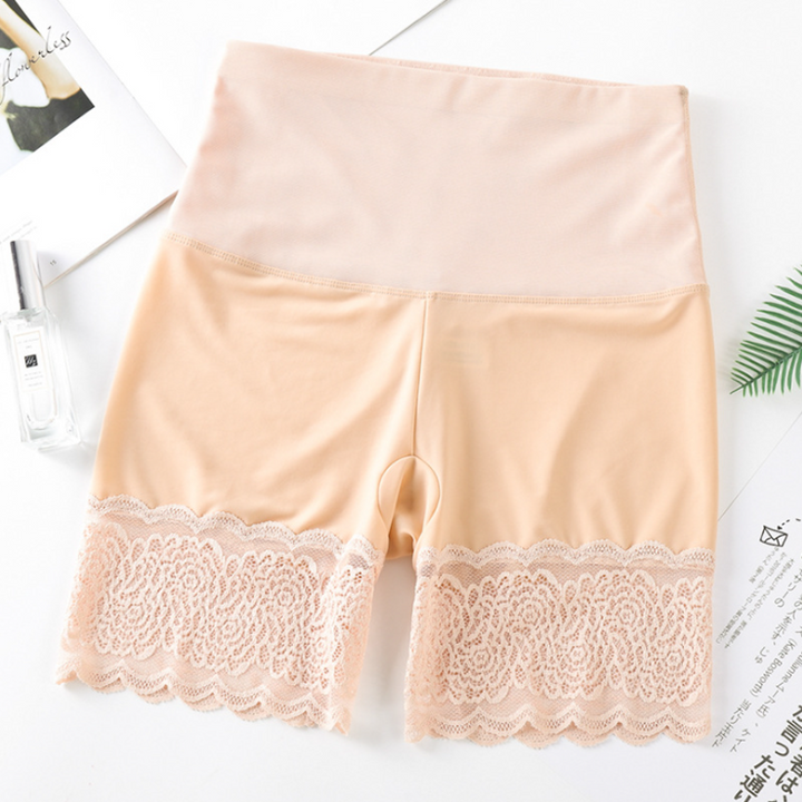 Women's ice silk underskirt shorts, providing a sleek silhouette and anti-chafe protection