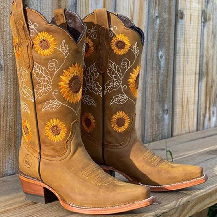 Women's Isabella Bohemian comfort boots, perfect for fall fashion & everyday wear. Stylish flat slip-on design.