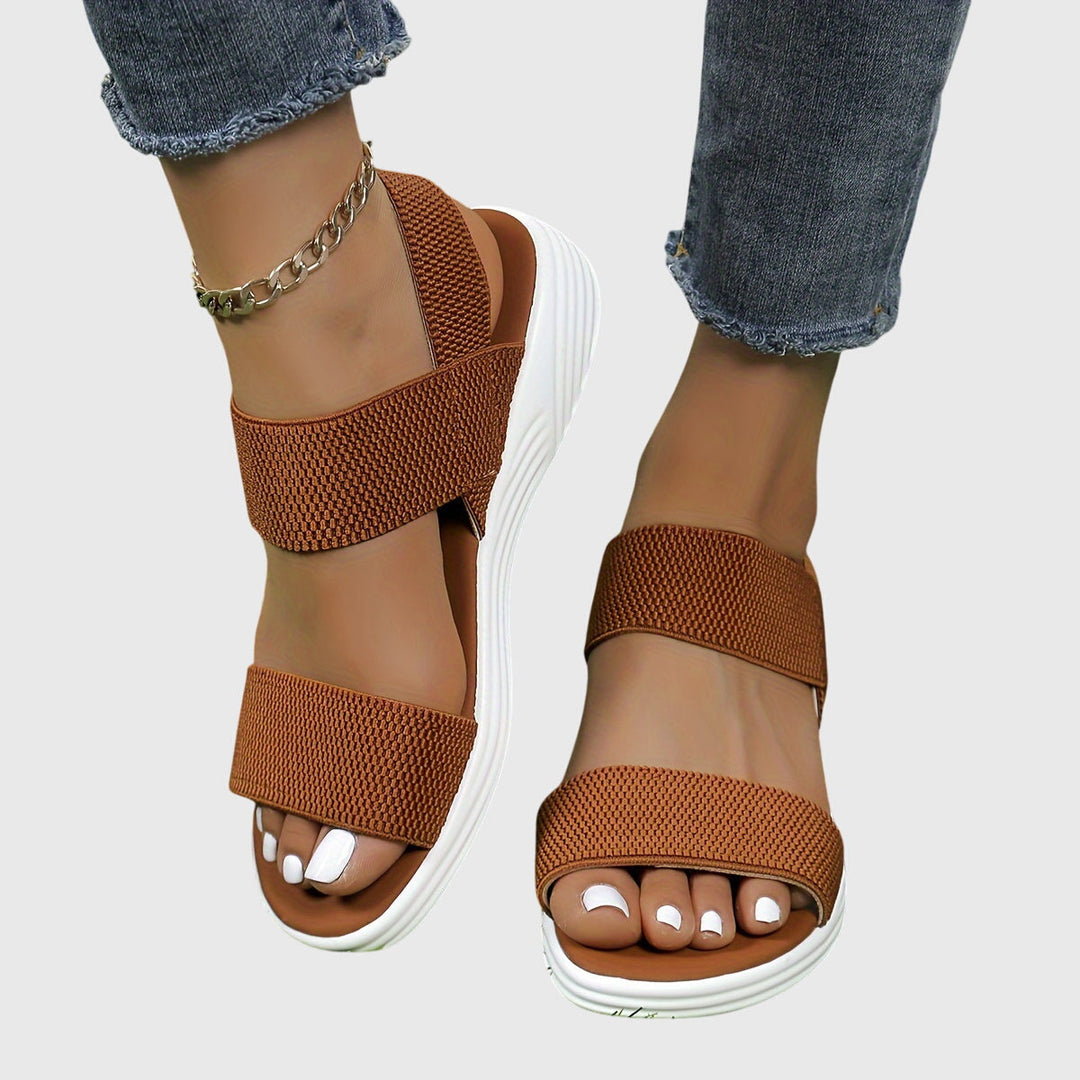 Women's comfortable orthopedic sandals with adjustable straps & arch support for daily use.