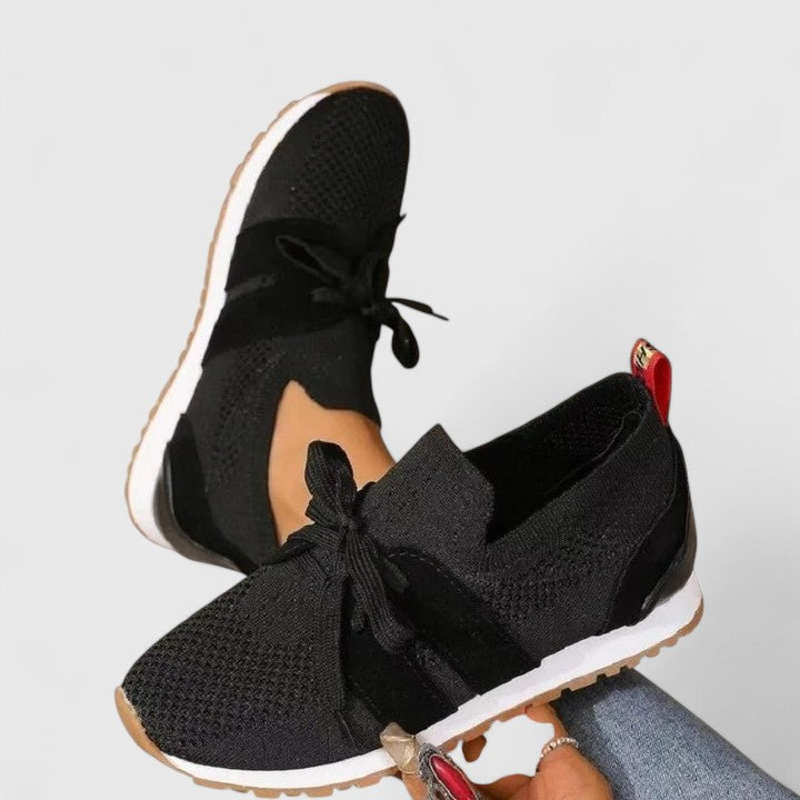Women's orthopedic slip-on walking sneakers, designed for all-day comfort and supportive walking.