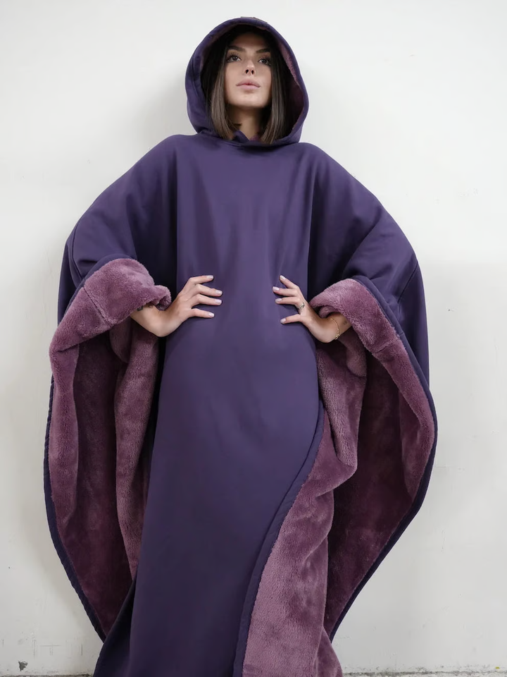 High-quality women's oversized hoodie, ensuring ultimate calming comfort & lasting style.