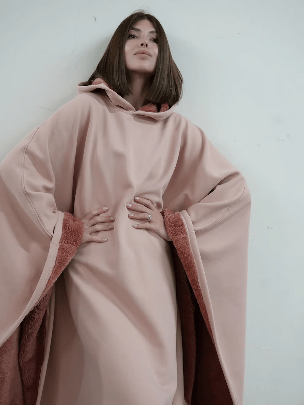 Women's oversized calming hoodie, designed for ultimate comfort, warmth & coziness.