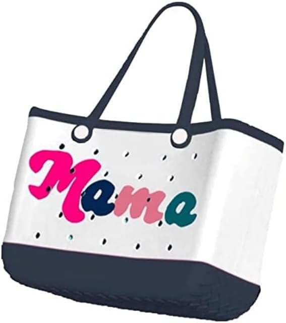 Durable EVA beach tote for women, with a vented design and easy maintenance.