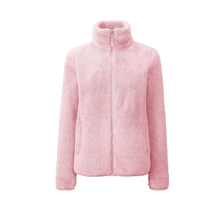 Plus size women's warm winter coat. Soft, comfortable, and stylish outerwear for everyday fashion.