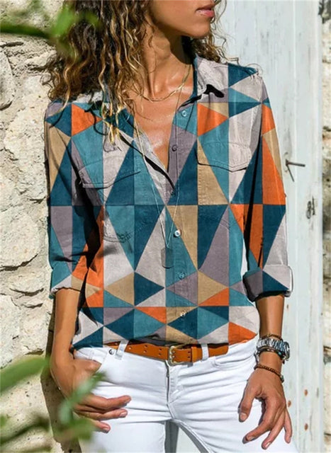 Relaxed fit women's summer top, offering effortlessly elegant style for daily wear & travel fashion.