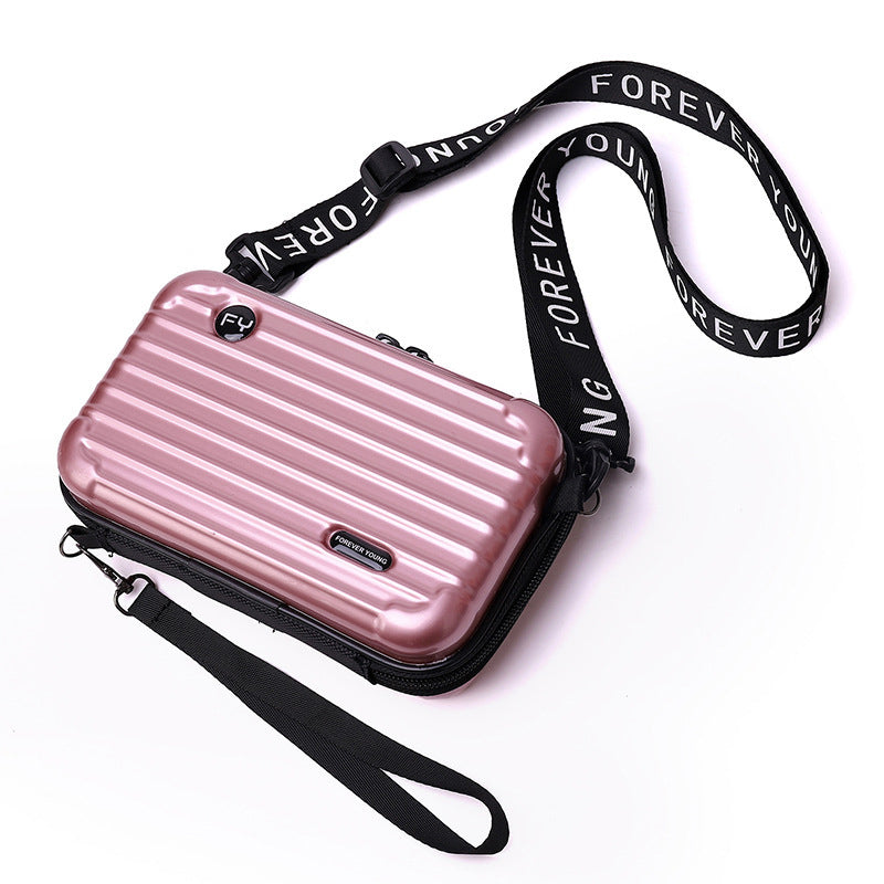 Women's mini suitcase crossbody bag, a compact and practical shoulder bag