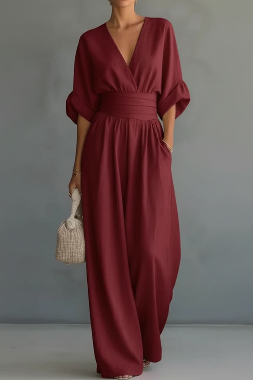 Comfortable women's vintage jumpsuit for effortless fashion. A flexible fit one-piece outfit perfect for any occasion.