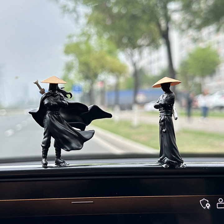 Youxia Knight-Errant car accessory, showing craftsmanship, great for drivers who love folklore